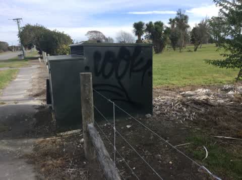 Graffiti, a report photo