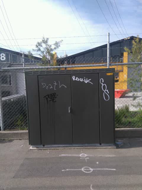 Graffiti, a report photo