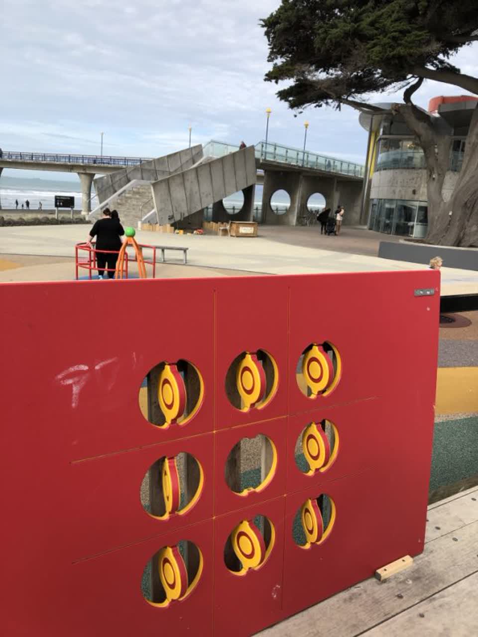 The photograph attached to this parks report
