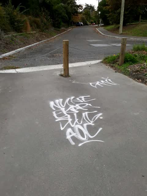 Graffiti, a report photo