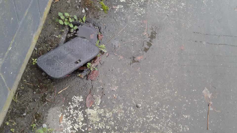 The photograph attached to this water supply report
