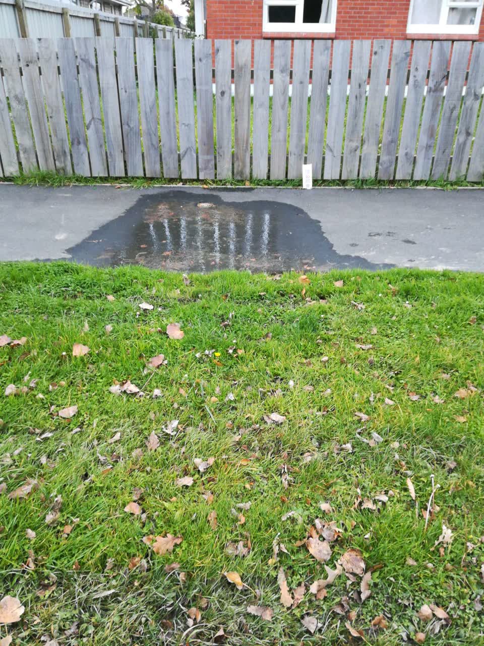 The photograph attached to this water supply report