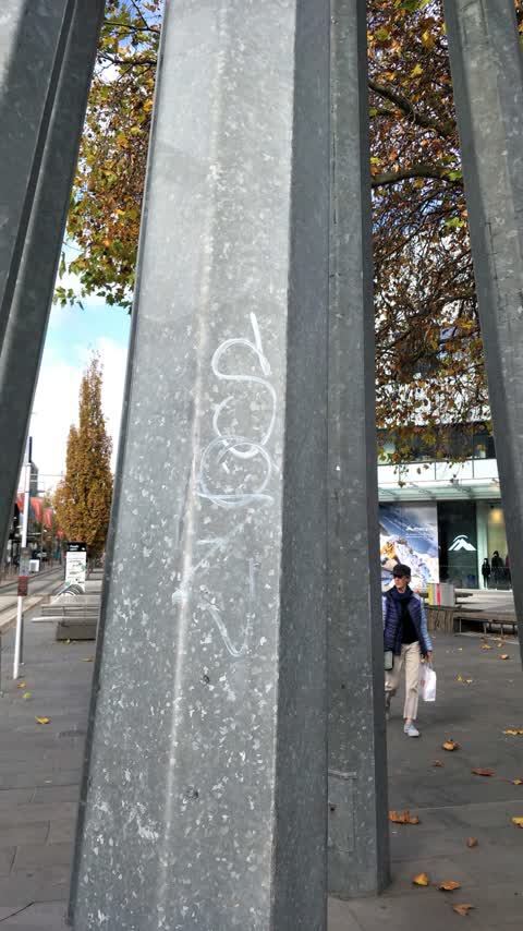Graffiti, a report photo