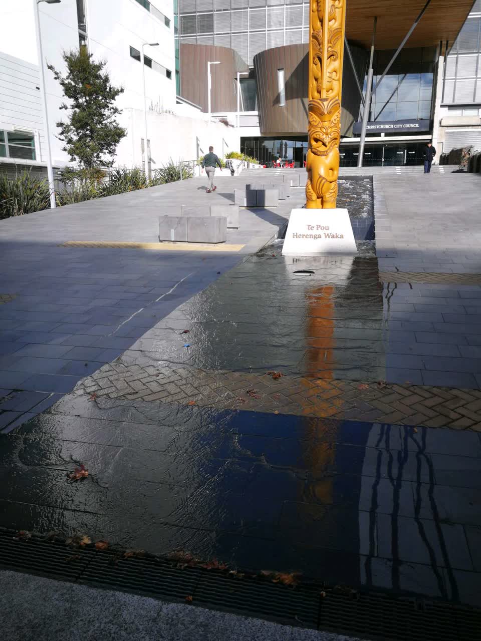 The photograph attached to this water supply report