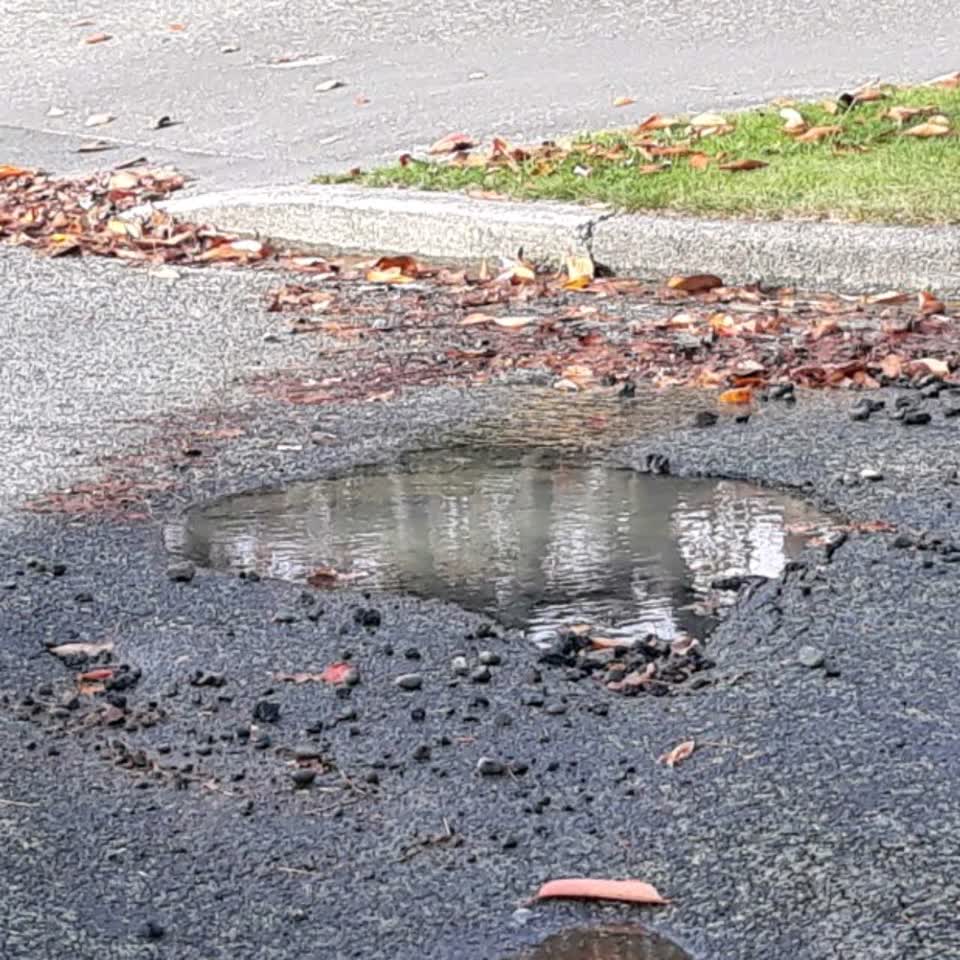 The photograph attached to this water supply report