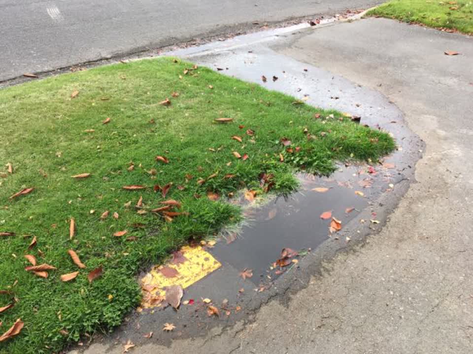 The photograph attached to this water supply report