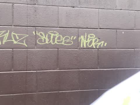 Graffiti, a report photo