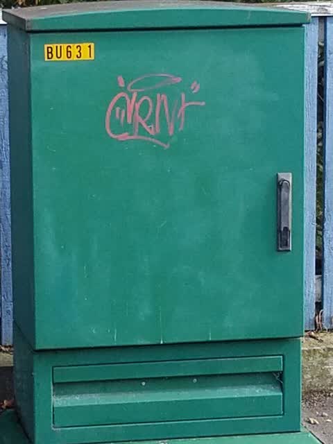 Graffiti, a report photo