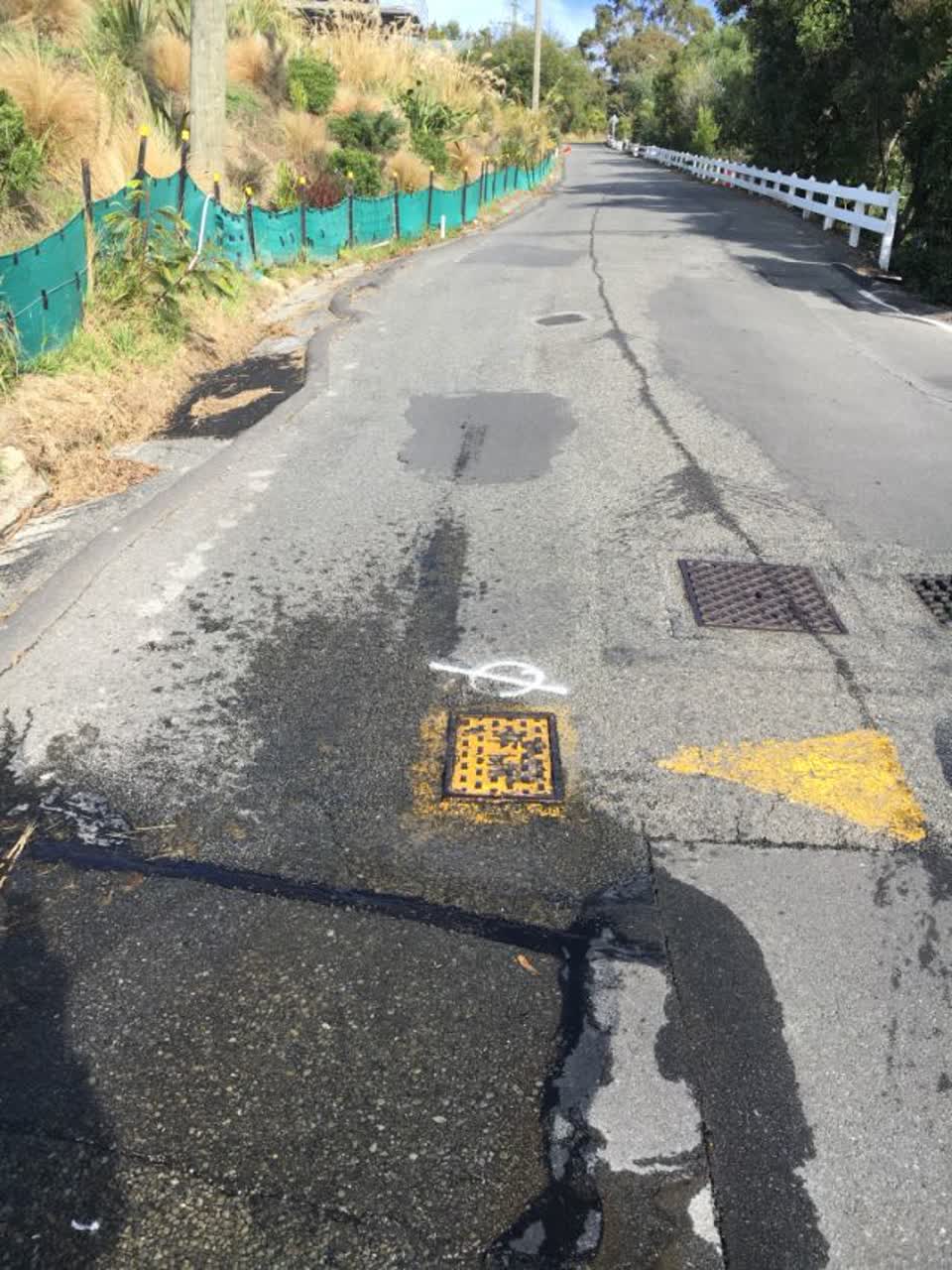 The photograph attached to this water supply report
