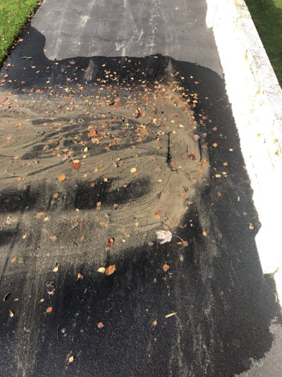 The photograph attached to this water supply report