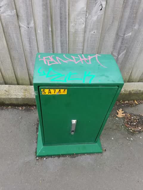 Graffiti — a report photo