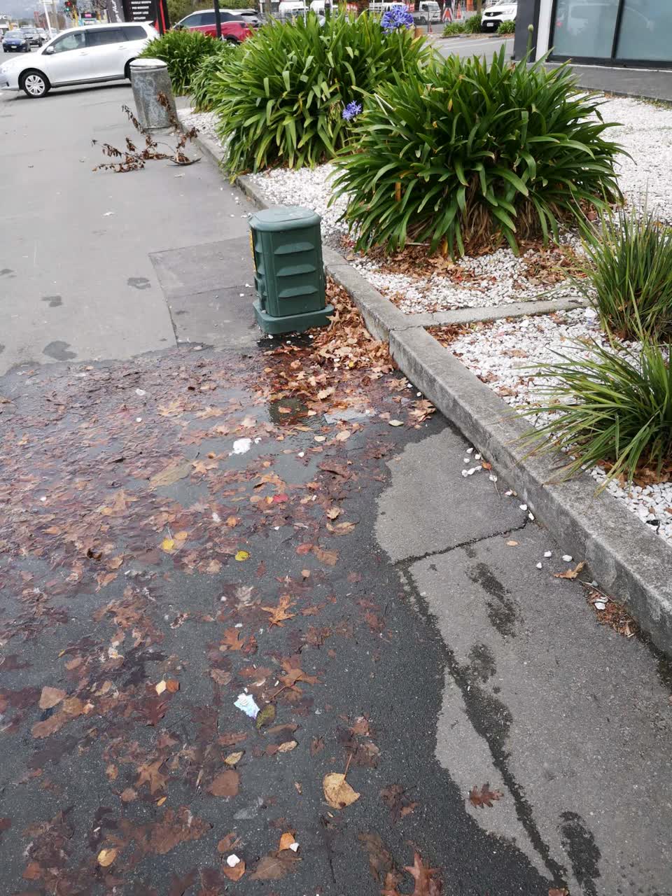 The photograph attached to this water supply report