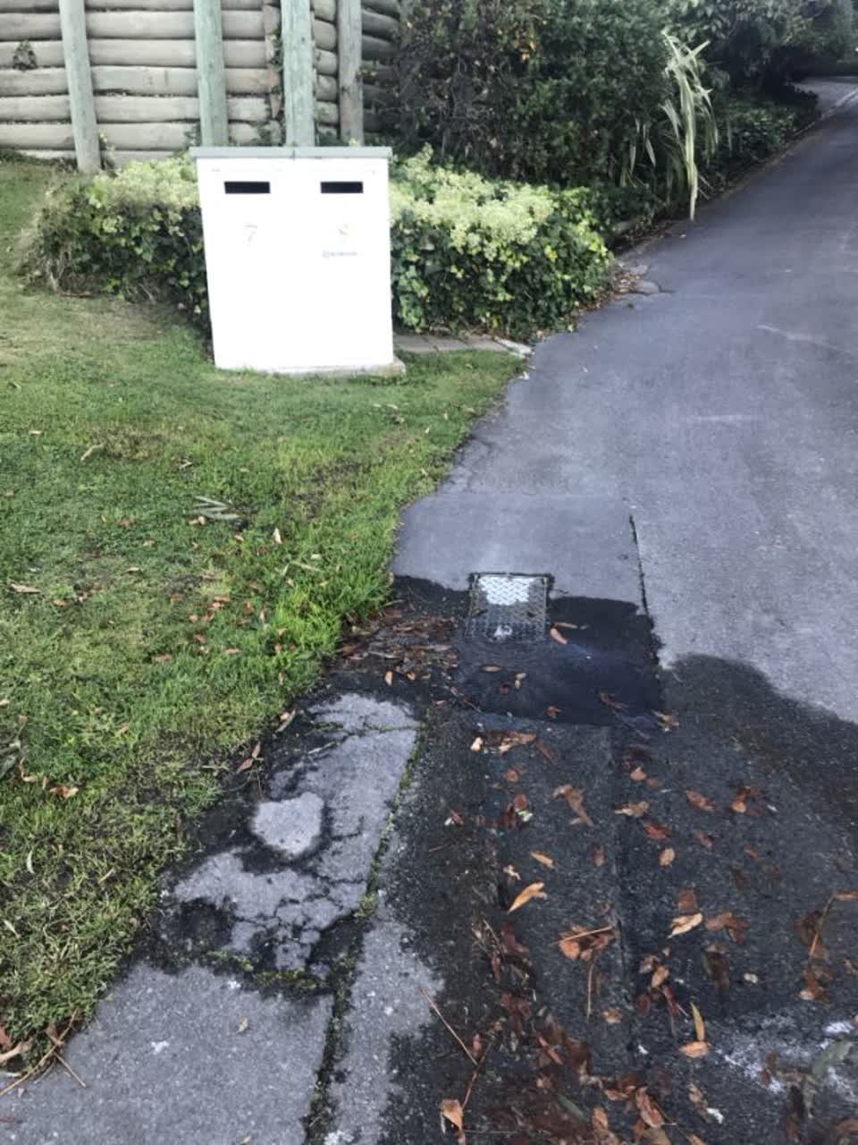 The photograph attached to this water supply report