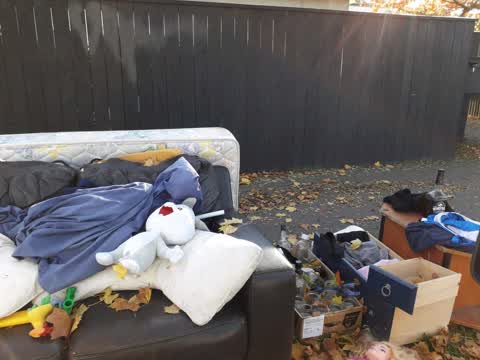 Graffiti, a report photo