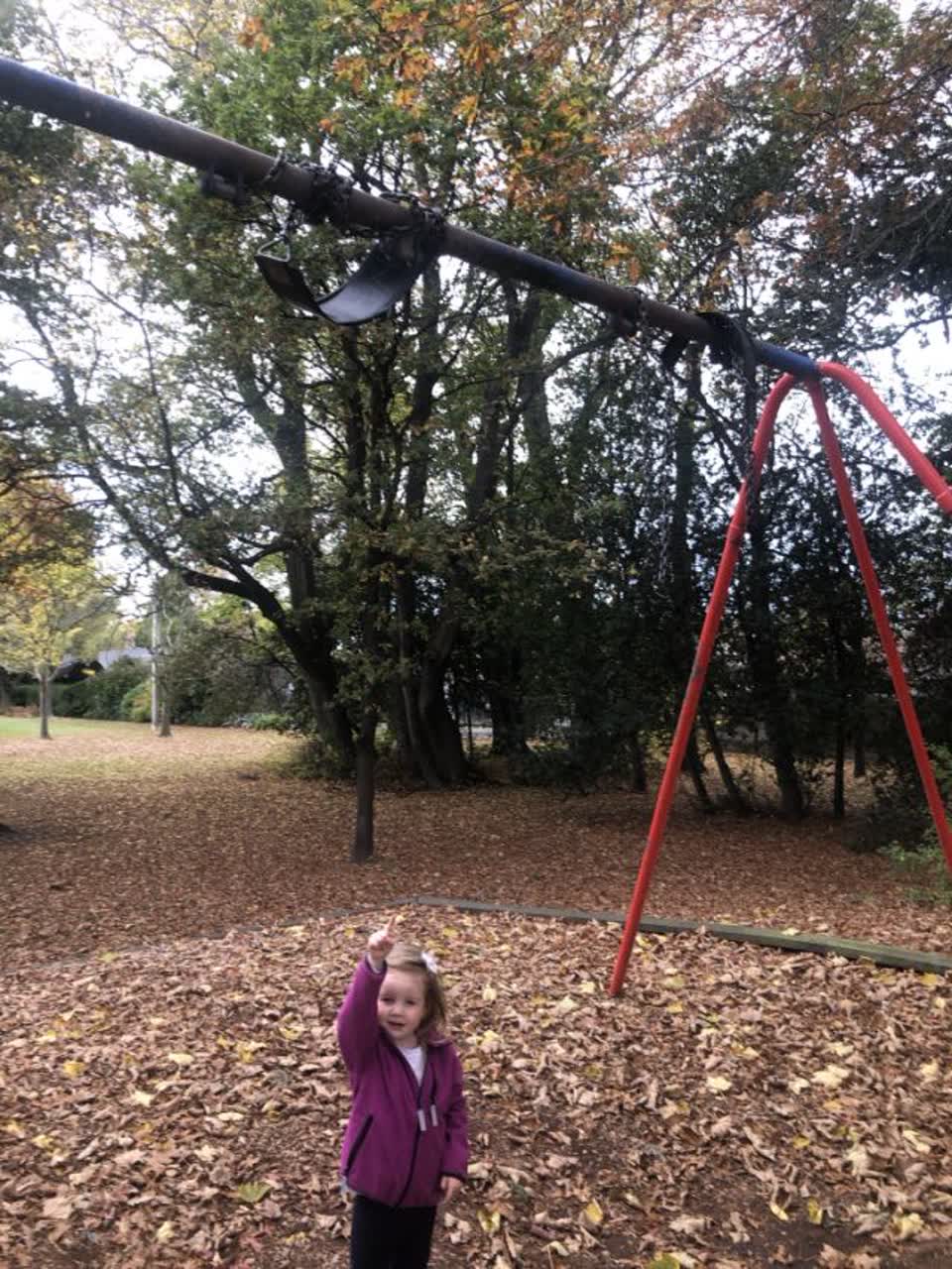 The photograph attached to this parks report