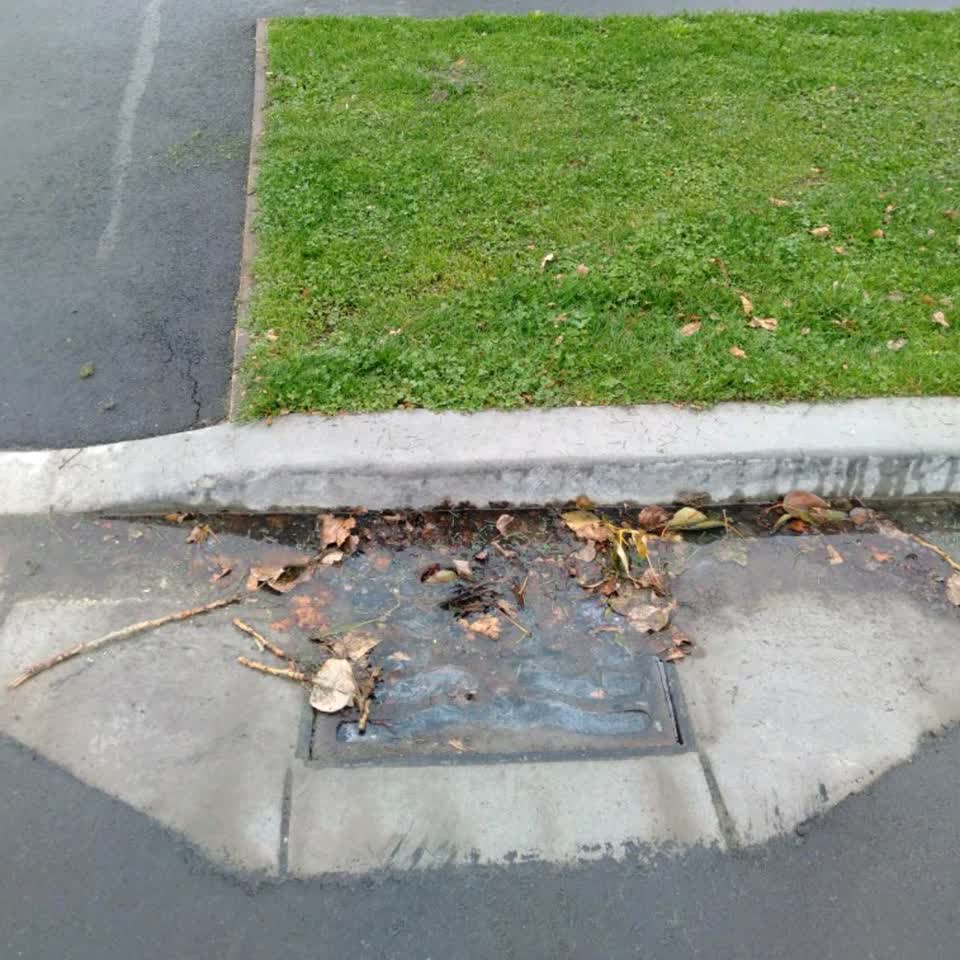 The photograph attached to this wastewater/stormwater report