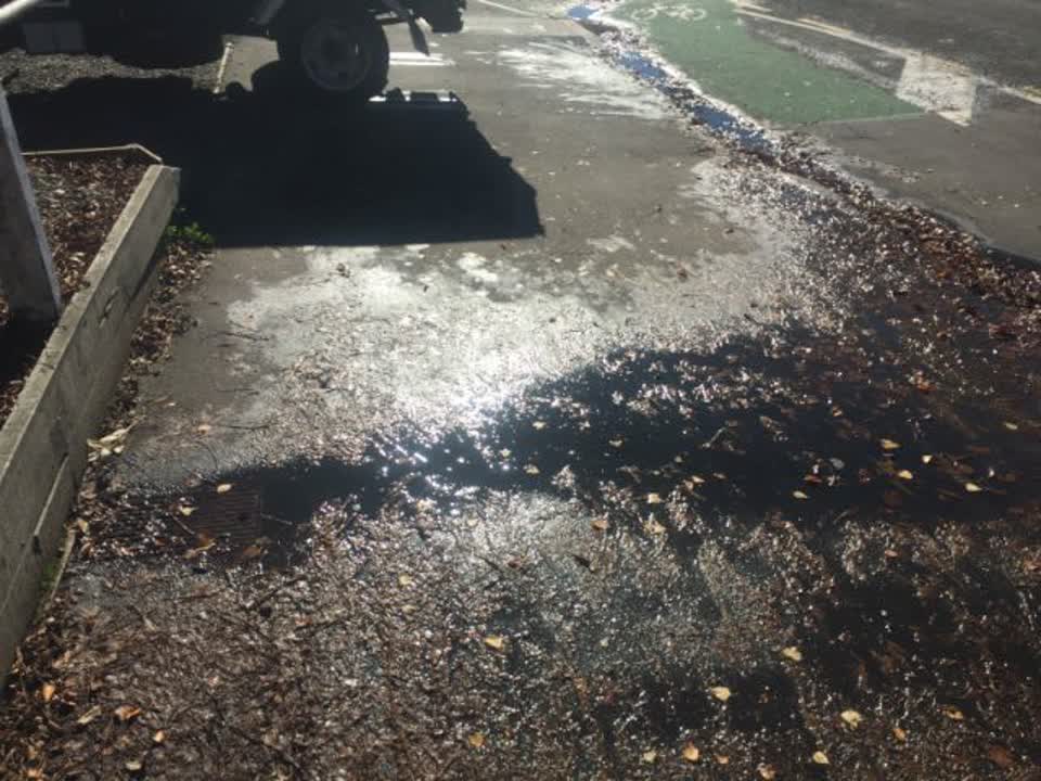 The photograph attached to this water supply report