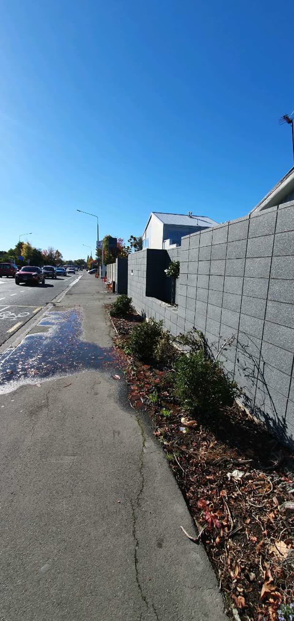 The photograph attached to this water supply report