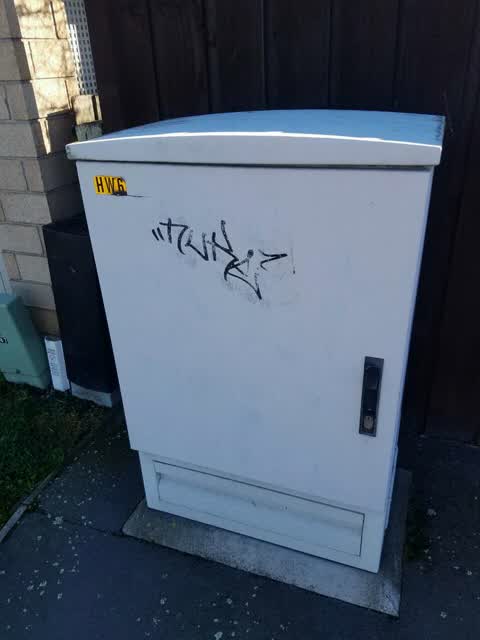 Graffiti, a report photo
