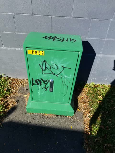 Graffiti, a report photo