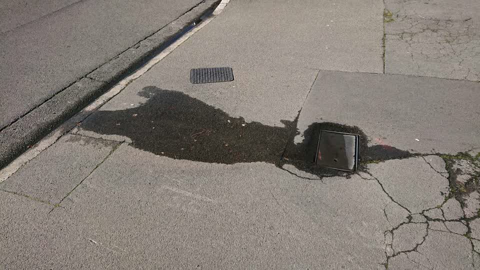 The photograph attached to this water supply report