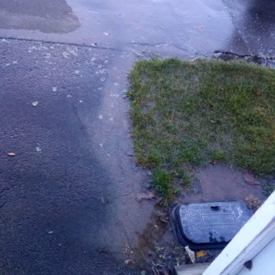 The photograph attached to this water supply report