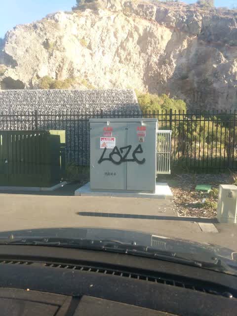 Graffiti, a report photo