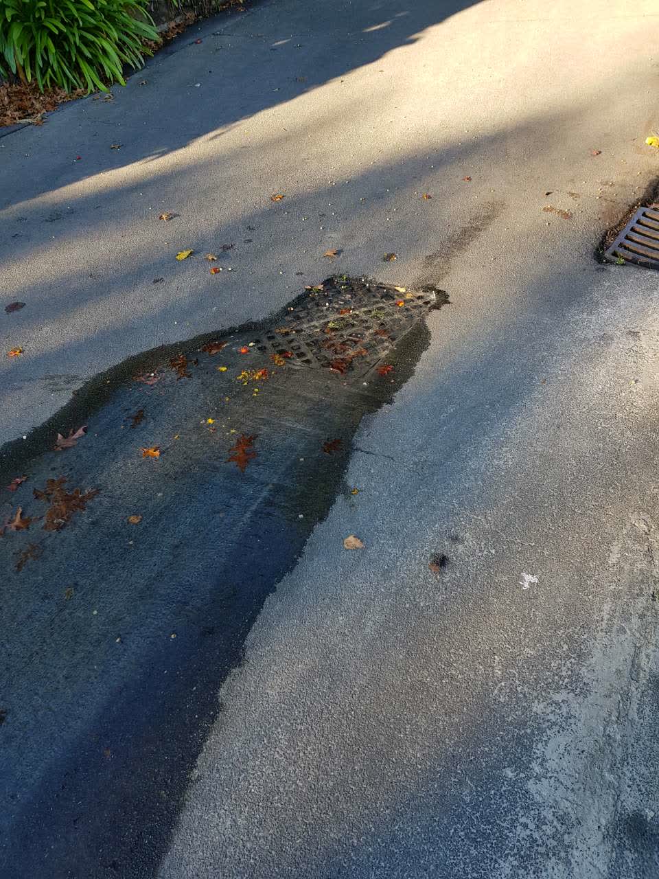The photograph attached to this water supply report