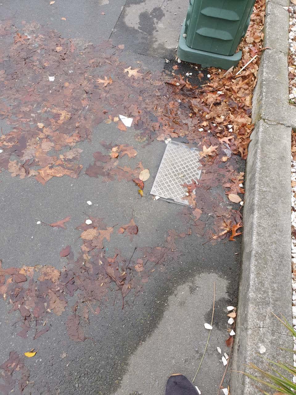 The photograph attached to this water supply report