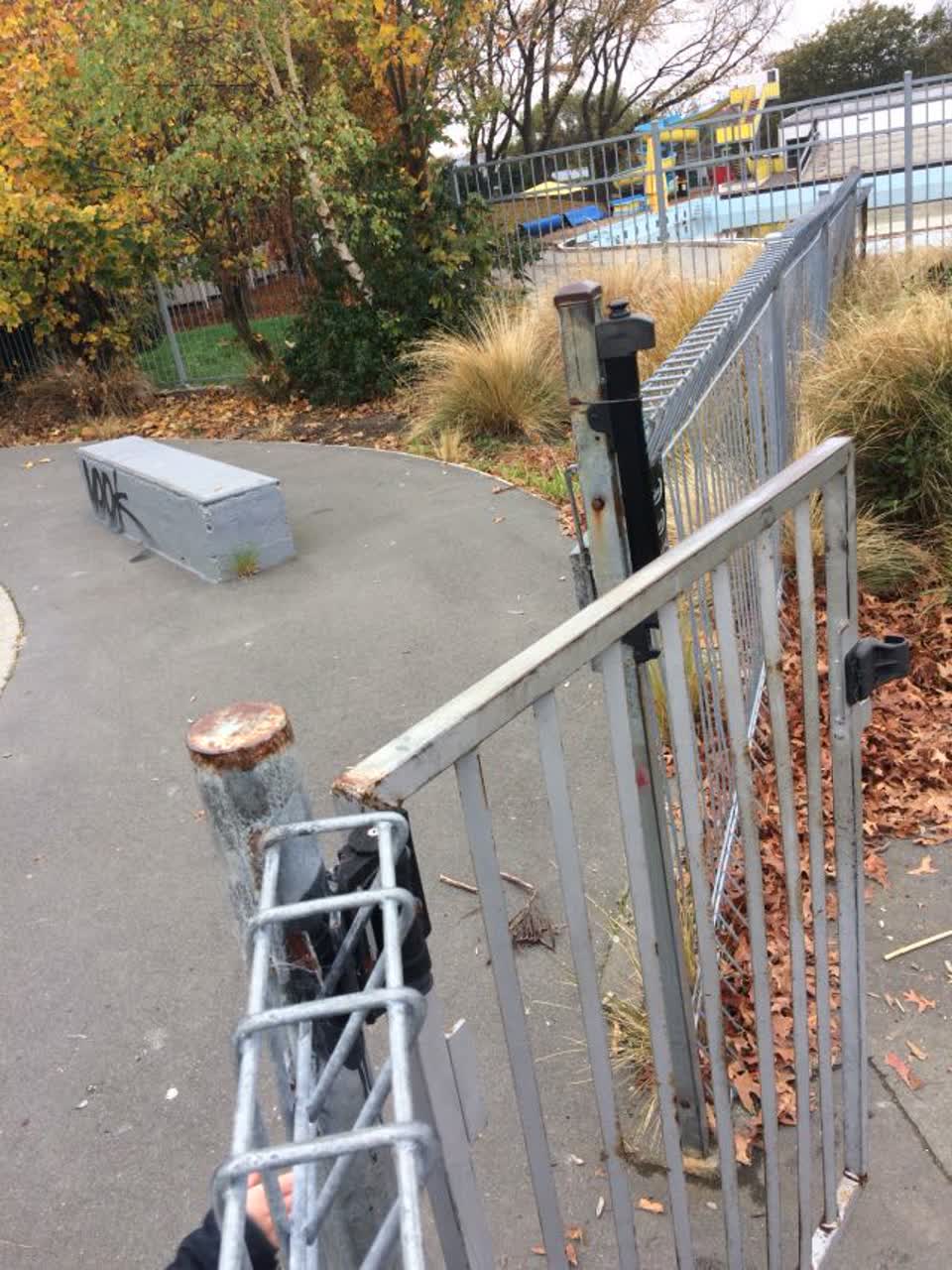 The photograph attached to this parks report