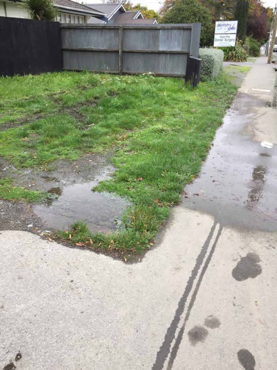 The photograph attached to this water supply report