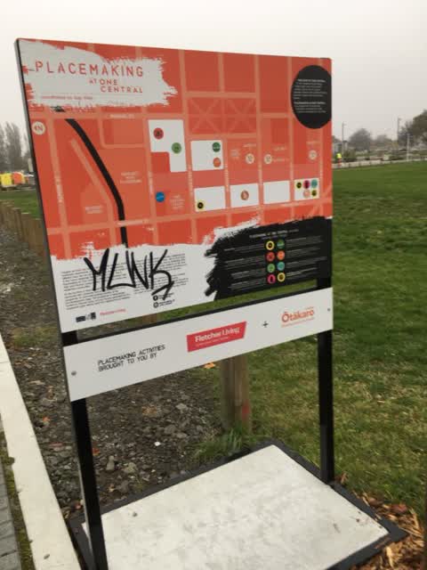 Graffiti, a report photo
