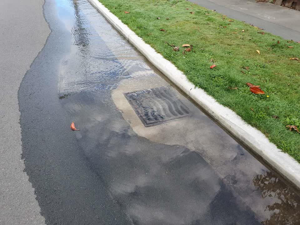 The photograph attached to this water supply report