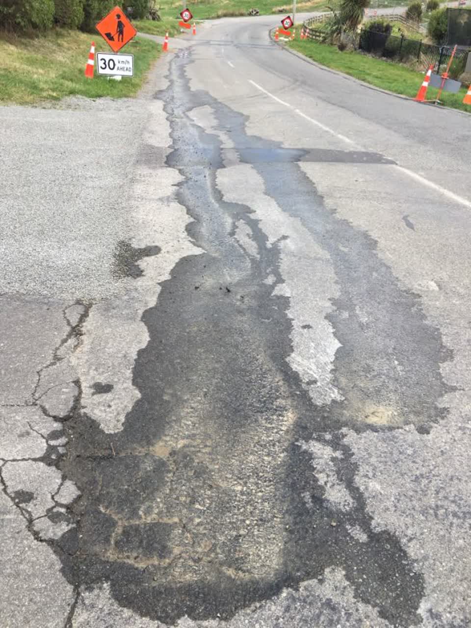 The photograph attached to this water supply report