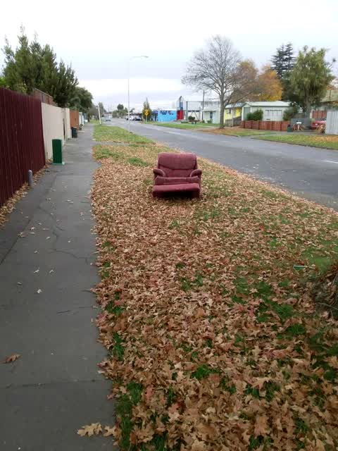 Rubbish/Recycling, a report photo