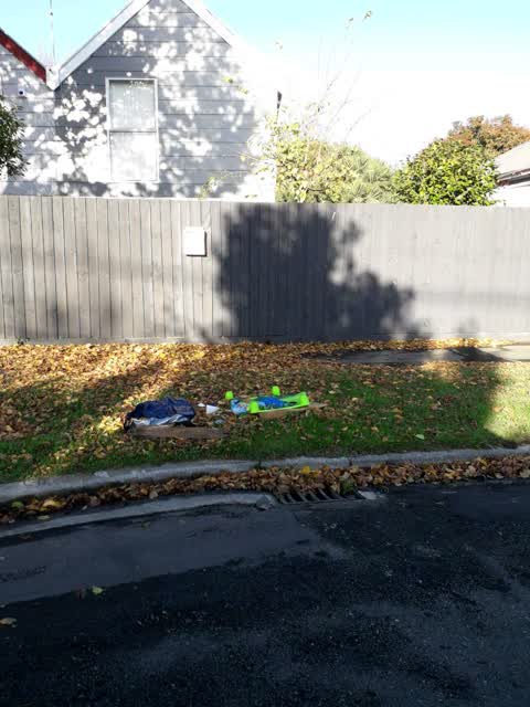 Rubbish/Recycling, a report photo