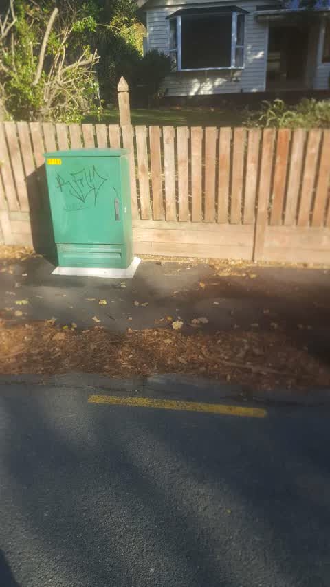 Graffiti, a report photo