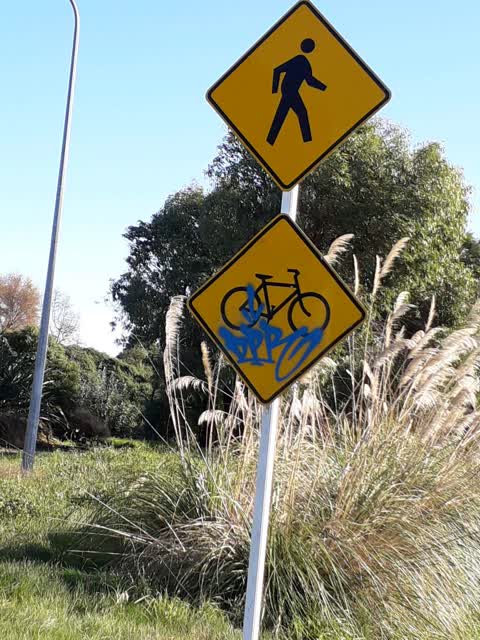 Graffiti, a report photo