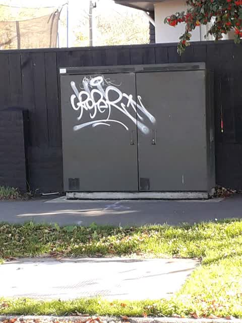 Graffiti, a report photo