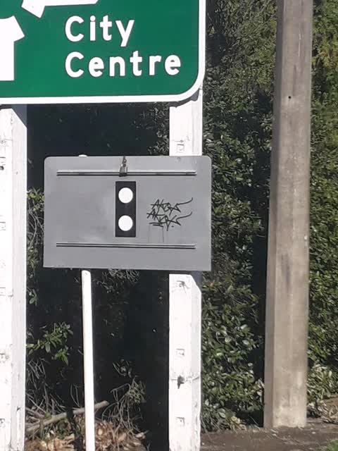 Graffiti, a report photo