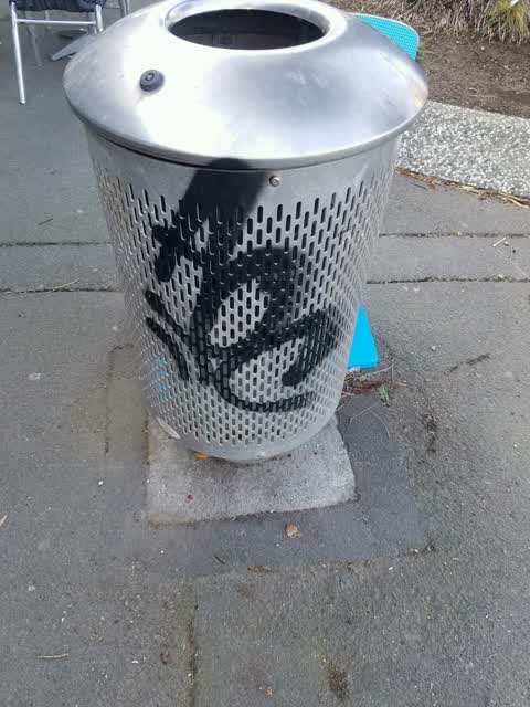Graffiti, a report photo