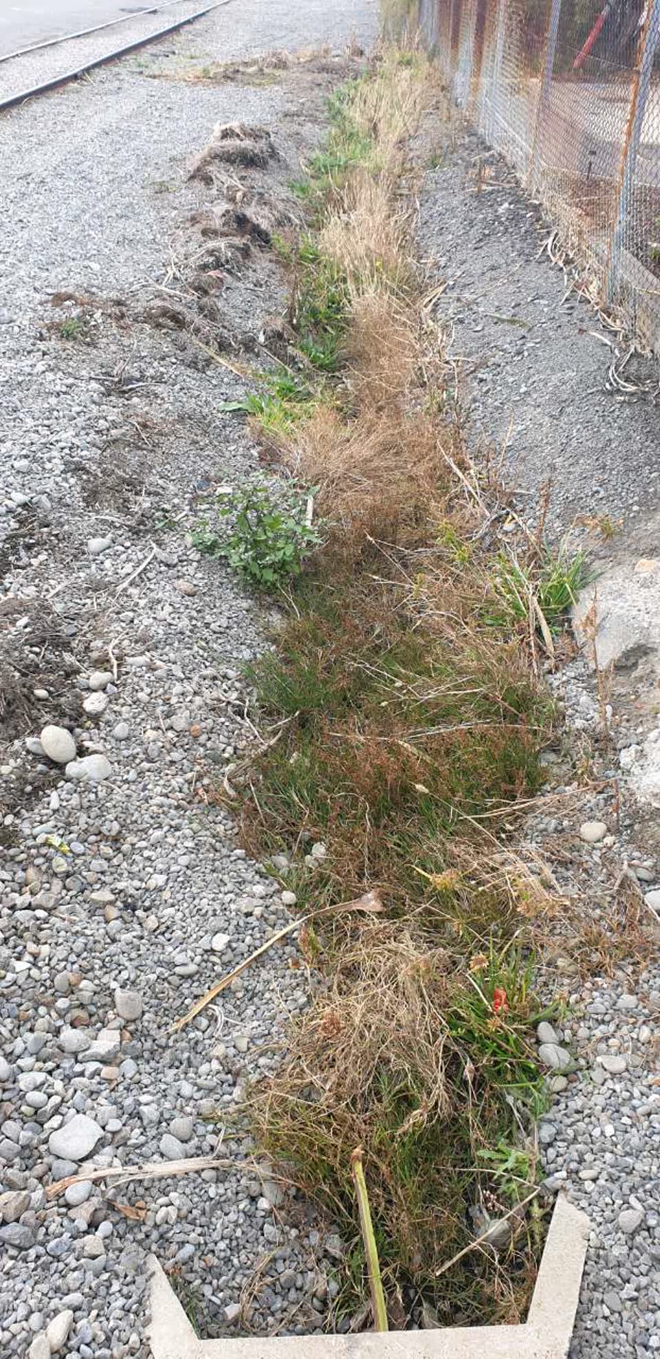 The photograph attached to this wastewater/stormwater report