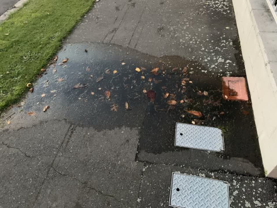 The photograph attached to this water supply report