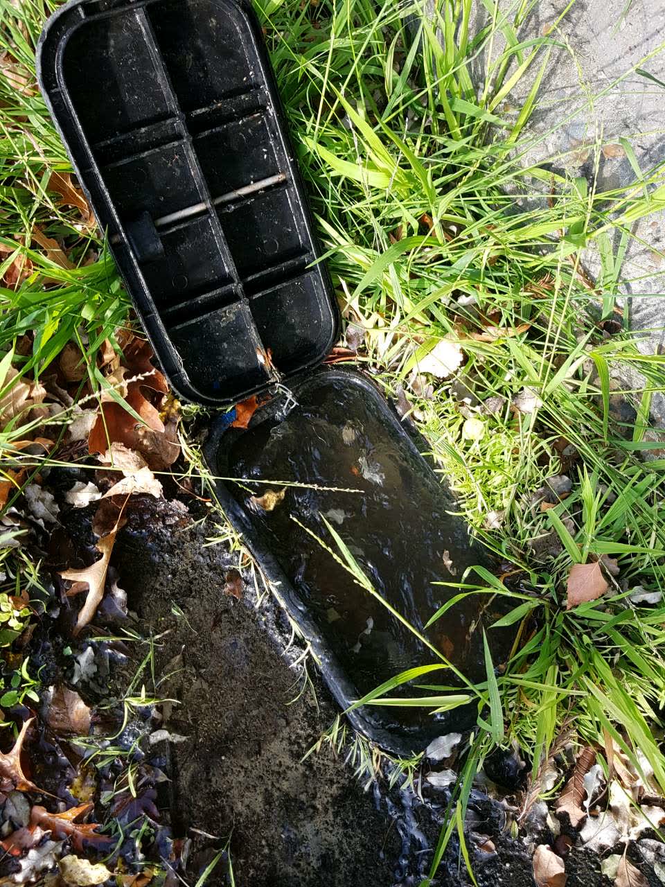 The photograph attached to this water supply report