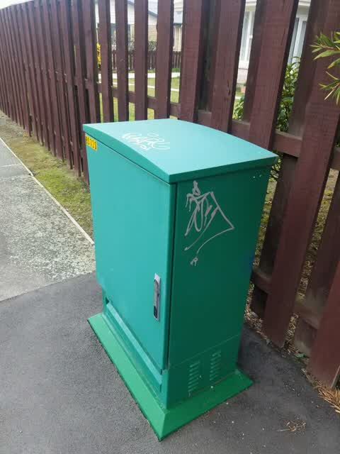 Graffiti, a report photo