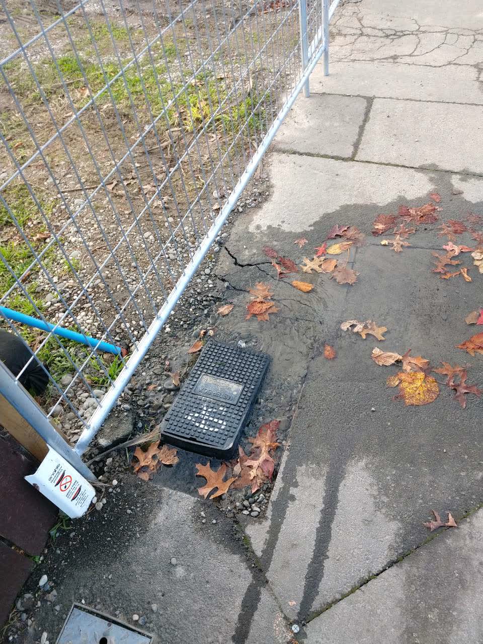 The photograph attached to this water supply report