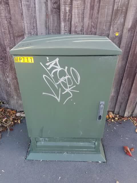 Graffiti, a report photo