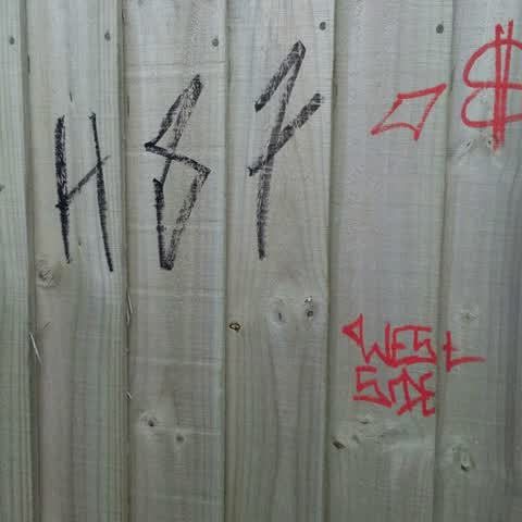 Graffiti, a report photo