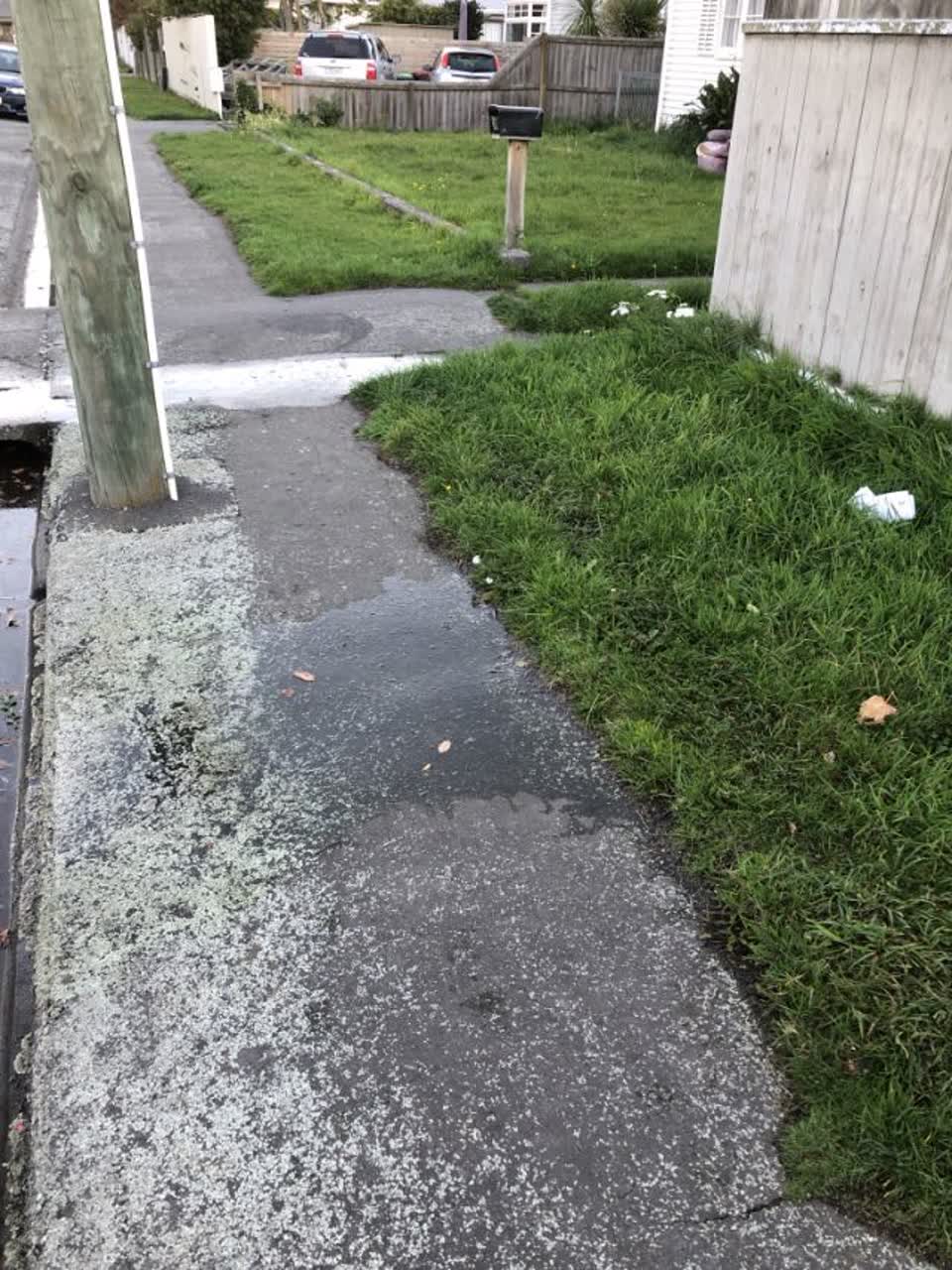 The photograph attached to this water supply report