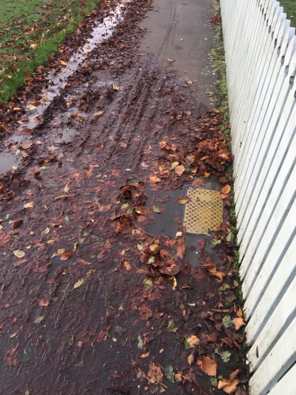 The photograph attached to this water supply report